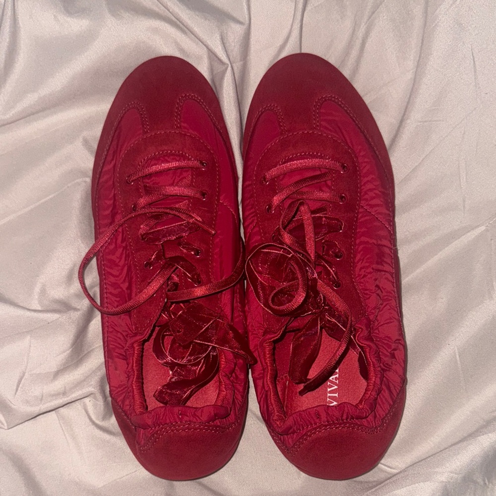 Vivaia Ballerina Red Women's Sneakers